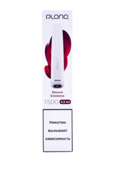 PLONQ PLUS Вишня ежевика (1500 затяжек) 20 мг PLONQ PLUS Вишня ежевика (1500 затяжек) 20 мг