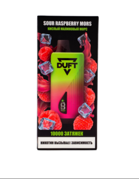 DUFT Sour Raspberry Mors (10000 затяжек) МРК