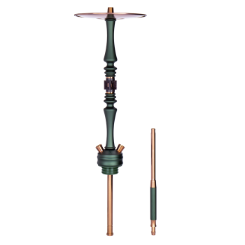 Кальян Hoob Mars Британский гоночный зелёный x Бронза