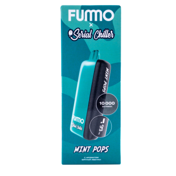 FUMMO INDIC SERIAL CHILLER Мятная жвачка (10 000 затяжек) МРК