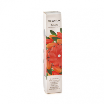 SOAK X Barberry 2200 затяжек МРК