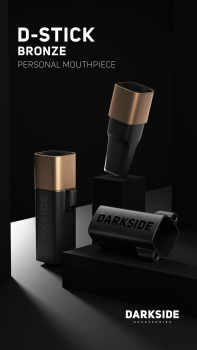 Персональный Мундштук DARKSIDE D-STICK бронза Персональный Мундштук DARKSIDE D-STICK бронза