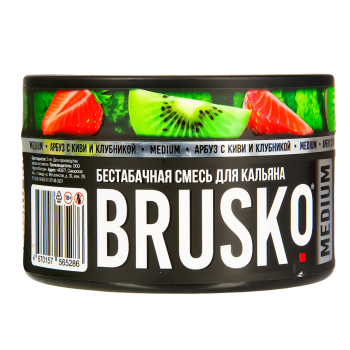 BRUSKO MEDIUM Арбуз с киви и клубникой 250гр МРК