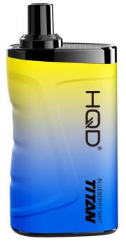 HQD TITAN Черника мята (7000 затяжек)