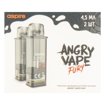 Картридж к электронной системе BRUSKO Angry VapeFury 4.5 мл (2шт)
