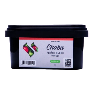 Chaba Двойное Яблоко Nicotine Free 200 г МРК