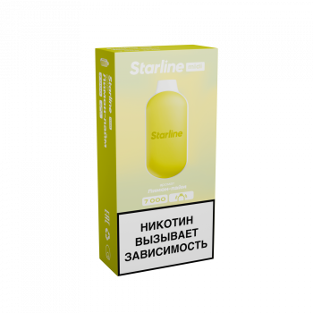 Эл. сиг. DARKSIDE STARLINE 7000 Миди Лимон-лайм, 11мл,  2 %