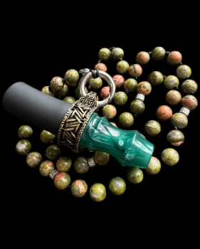 Персональный мунштук для кальяна Smoland - Гринч