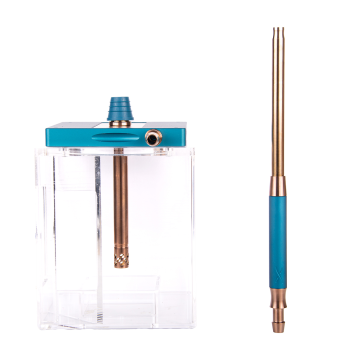 Кальян Hoob Atom Marine Blue x Bronze