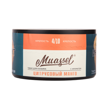 Muassel Medium 4/10 Цитрусовый манго 200гр Muassel Medium 4/10 Цитрусовый манго 200гр