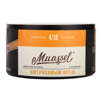 Muassel Medium 4/10 Цитрусовый фреш 200гр Muassel Medium 4/10 Цитрусовый фреш 200гр