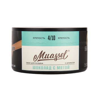Muassel Medium 4/10 Шоколад с мятой 200гр Muassel Medium 4/10 Шоколад с мятой 200гр