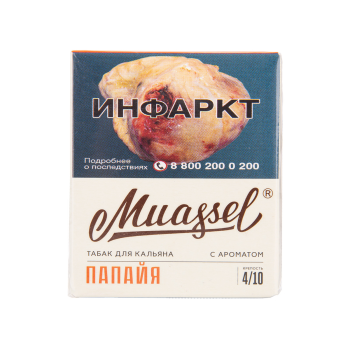 Muassel Medium 4/10 Папайя 40гр МРК Muassel Medium 4/10 Папайя 40гр МРК
