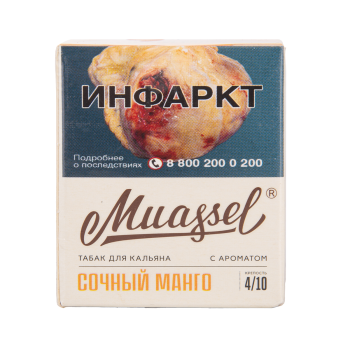 Muassel Medium 4/10 Сочный манго 40гр Muassel Medium 4/10 Сочный манго 40гр