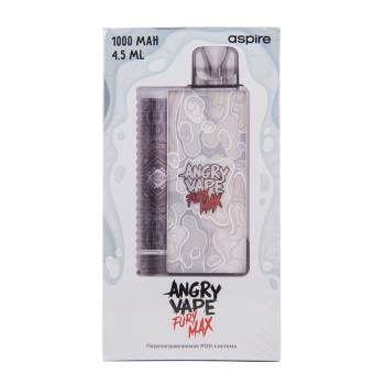 Электронная система BRUSKO Angry Vape Fury Max (белый) Электронная система BRUSKO Angry Vape Fury Max (белый)
