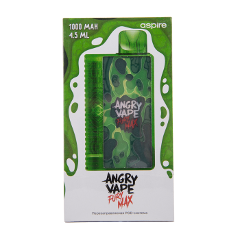 Электронная система BRUSKO Angry Vape Fury Max (зелёный) Электронная система BRUSKO Angry Vape Fury Max (зелёный)