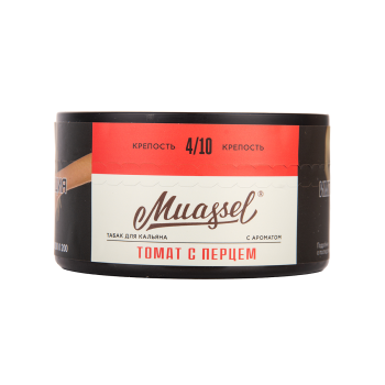 Muassel Medium 4/10 Томат с перцем 200гр МРК Muassel Medium 4/10 Томат с перцем 200гр МРК