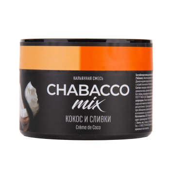 Chabacco Mix MEDIUM Creme De Coco 40гр МРК