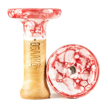 Чашка Облако Phunnel S Glaze Top 73 красно-белый мрамор Чашка Облако Phunnel S Glaze Top 73 красно-белый мрамор