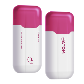 ATOM O2 3000 - Маракуйя Кислое Яблоко ATOM O2 3000 - Маракуйя Кислое Яблоко