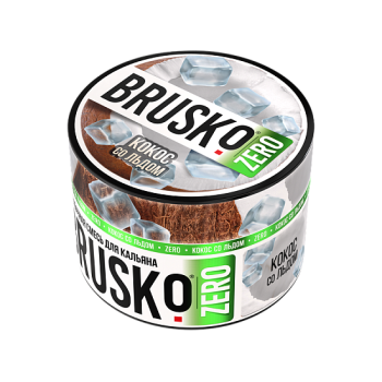 BRUSKO ZERO Кокос со льдом 50гр BRUSKO ZERO Кокос со льдом 50гр