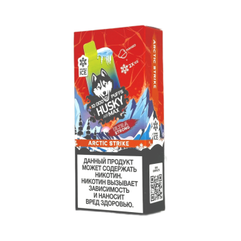 Эл. сиг. HUSKY AIRMAX 10000 Ultra Strong Arctic Strike /Ледяной манго 2 %