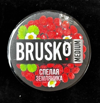 BRUSKO ZERO Спелая земляника 50гр