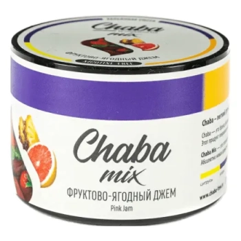 Chaba Mix Pink jam Nicotine Free 40 г МРК