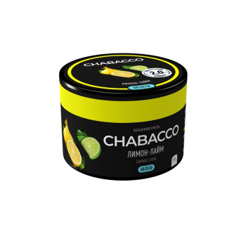 Chabacco MEDIUM Lemon-Lime 40гр
