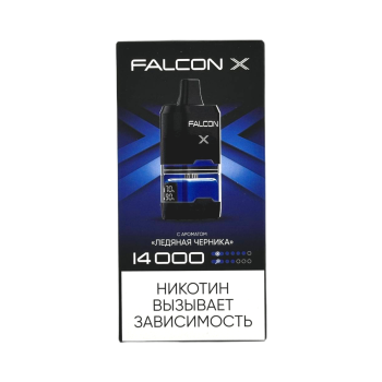 Эл. сиг. FALCON X 14000 Ледяная Черника 2% Эл. сиг. FALCON X 14000 Ледяная Черника 2%