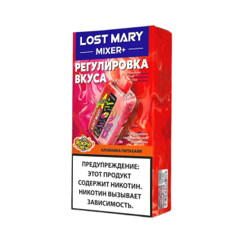 Эл. сиг. LOST MARY MIXER+ 25000 Клубника питахайя /  Strawberry Dragon Fruit  2 %