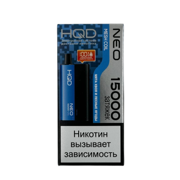 Эл. сиг. HQD NEO 15000 Мята, хвоя и лесные ягоды /Siberia Эл. сиг. HQD NEO 15000 Мята, хвоя и лесные ягоды /Siberia