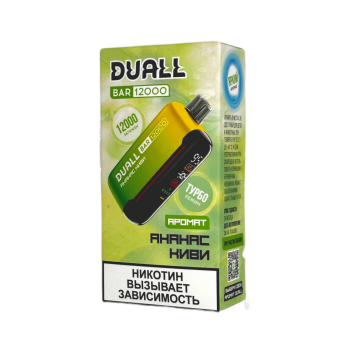 Эл. сиг. DUALL BAR 12000 Ананас киви 2 %