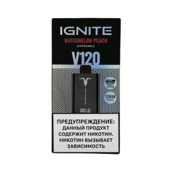 Эл. сиг. IGNITE V 120 12000 Watermelon Peach 2% Эл. сиг. IGNITE V 120 12000 Watermelon Peach 2%
