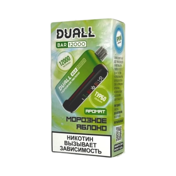 Эл. сиг. DUALL BAR 12000 Морозное яблоко 2 % Эл. сиг. DUALL BAR 12000 Морозное яблоко 2 %