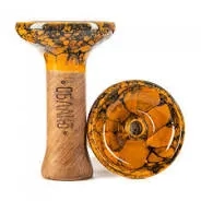 Чаша ОБЛАКО Phunnel S Glaze Оранжево-Зеленый Мрамор Чаша ОБЛАКО Phunnel S Glaze Оранжево-Зеленый Мрамор