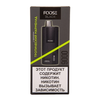 Эл. сиг. FOOSE BLACK 9000 Тропический мармелад 2%