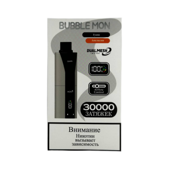 Эл. сиг. BUBBLEMON BOOSTER DUBLE 30000 Гуава + Апельсин / Guava + Orange