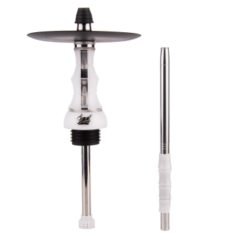 Кальян Alpha Hookah Beat White Silver (без колбы)