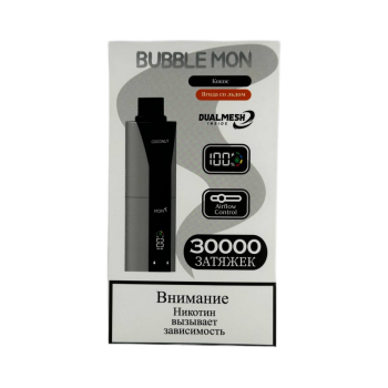 Эл. сиг. BUBBLEMON BOOSTER DUBLE 30000 Кокос + Ягода со льдом /Coconut + Ice Berry Эл. сиг. BUBBLEMON BOOSTER DUBLE 30000 Кокос + Ягода со льдом /Coconut + Ice Berry