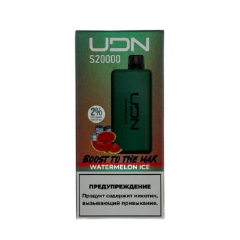 Эл. сиг. UDN S 20000 Watermelon Ice 2 % Эл. сиг. UDN S 20000 Watermelon Ice 2 %