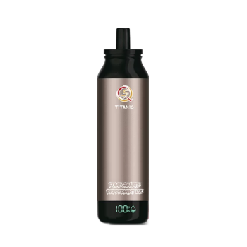 Эл. сиг. Q5 TITANIC 14000 Гранат мята лед/Pomegranate-Peppermint Ice 2 %