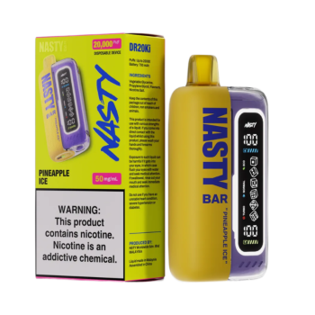 Эл. сиг. NASTY BAR XL DR20Ki 20000 Pineapple Ice / Ледяной ананас 2 % Эл. сиг. NASTY BAR XL DR20Ki 20000 Pineapple Ice / Ледяной ананас 2 %