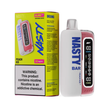 Эл. сиг. NASTY BAR XL DR20Ki 20000 Peach Ice / Ледяной персик 2 % Эл. сиг. NASTY BAR XL DR20Ki 20000 Peach Ice / Ледяной персик 2 %