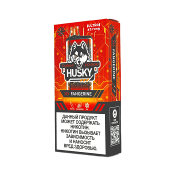 Эл. сиг. HUSKY CYBER 10000 Ultra Strong Fangerine /Ледяная сладкая мандариновая фанта 2 %