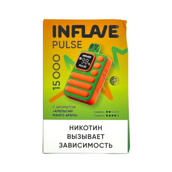 Эл. сиг. INFLAVE PULSE 15000 Апельсин манго арбуз 2 %