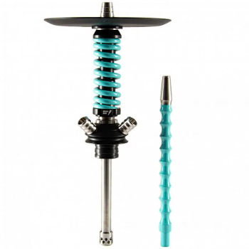 Кальян MAMAY CUSTOMS Coilover Micro Anod чёрный/мята (без колбы)