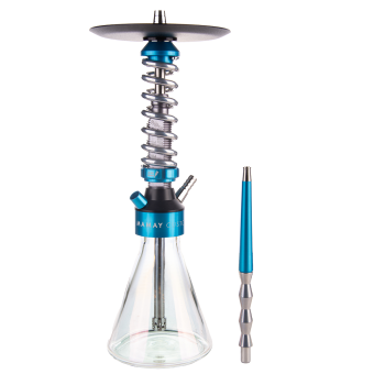 Кальян MAMAY CUSTOMS SKY CHROME (перламутровая колба)