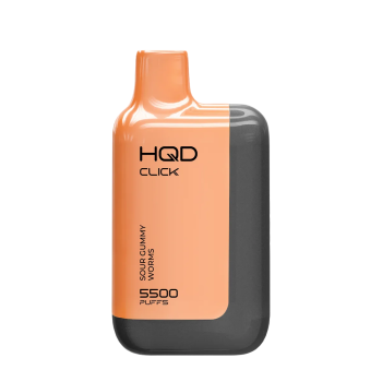 Картридж HQD CLICK 5500 Кислые мармеладные червячки / Sour gummy worms 1.9% Картридж HQD CLICK 5500 Кислые мармеладные червячки / Sour gummy worms 1.9%