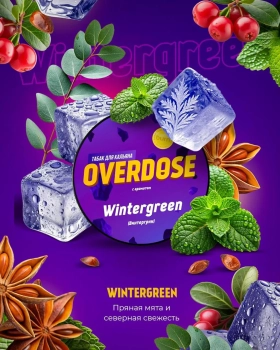 Overdose Wintergreen 100гр Overdose Wintergreen 100гр